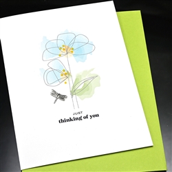 Buy Thinking of You "Watercolor Flower" Greeting Card | Miss You Cards ...